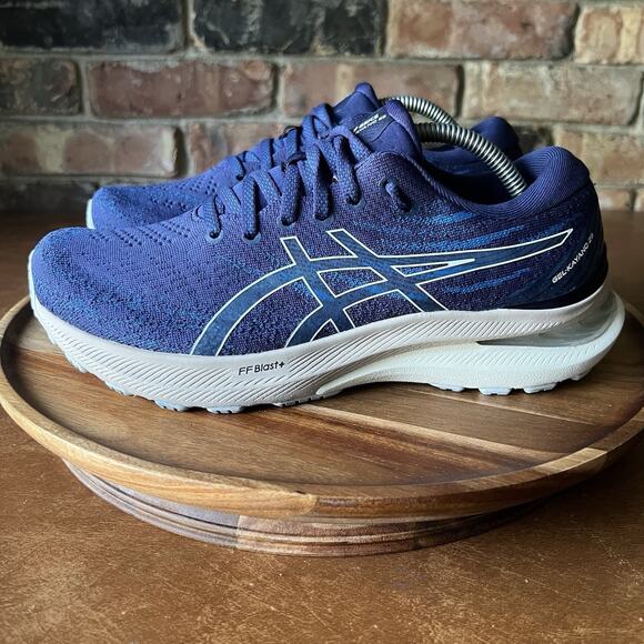 Asics Womens Gel Kayano 29 Blue Road Running Shoes Sneakers Size 7.5 Wide - Picture 12 of 16